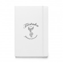 White Hardcover bound notebook